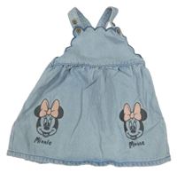 Svetlomodré rifľové na traké šaty s Minnie George