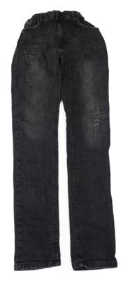 Černé skinny rifle s prošoupáním Denim Co.