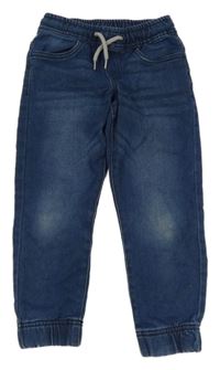 Tmavomodré teplákové cuff rifle Pepperts