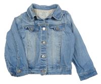 Světlemodrá riflová bunda Zara