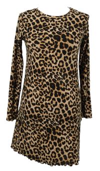 Dámské černo-béžové vzorované šaty New Look 