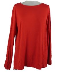 Dámske červené tričko Jean Pascale