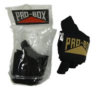 Nové - Pánské černé popruhy na box Pro-box