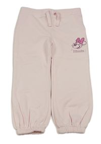 Světlerůžové tepláky s Minnie Disney