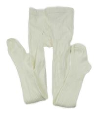 Bílé punčoháče H&M