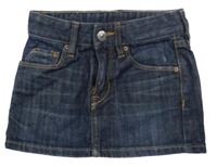 Tmavomodrá sukňa H&M