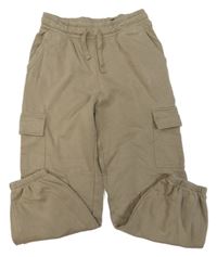 Pískové cargo tepláky H&M