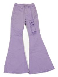 Lila flare rifle s dierami Shein
