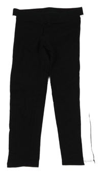 Čierno-biele silnější legíny H&M