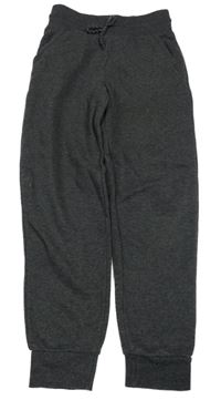 Tmavošedé tepláky Primark