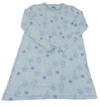 Svetlomodrá nočná košeľa s Elsou C&A