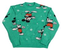 Zelený sveter s Mickeym Max