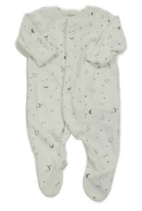 Biely zamatový overal s hviezdami Primark