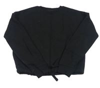 Čierna crop mikina C&A