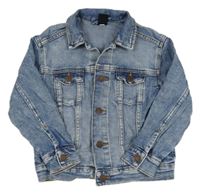 Modrá rilflová bunda H&M