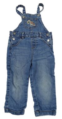 Modré laclové rifle s bagrem Manguun