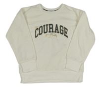 Biela mikina s nápisom Primark