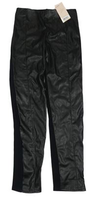 Nové - Černé potažené legíny Lipsy London