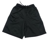 Černé sportovní teplákové kraťasy Dutchy 