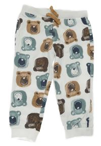 Bílé tepláky s medvídky So Cute