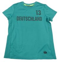 Zelený fotbalový dres Deutscher Fussball bund Manguun