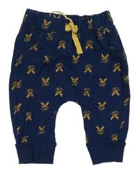 Tmavomodré turecké tepláky so sobmi Ergee