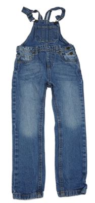 Modré riflové laclové kalhoty John Lewis