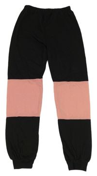 Čierno-ružové tepláky SHEIN