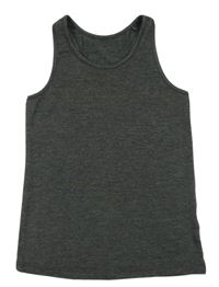 Tmavošedé melírované sportovní tílko/top C&A