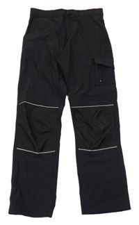 Černé softshellové kalhoty TopCraft
