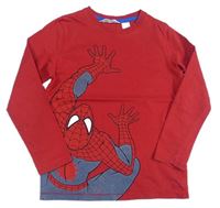 Červené triko Spiderman H&M