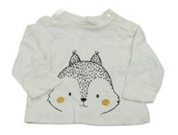 Smetanové triko s veverkou C&A