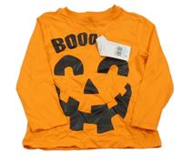 Nové - Oranžové tričko s tekvicou F&F