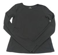 Antracitové tričko H&M