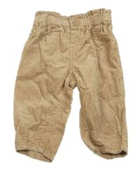 Hnědé lehké manšestráky H&M