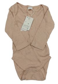 Nové - světlerůžové žebrované body 