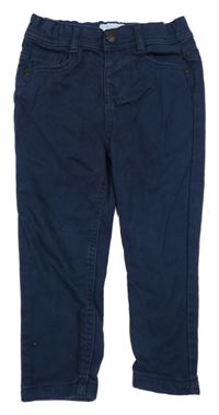 Tmavomodré skinny nohavice Primark