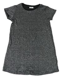 Čierno-strieborné šaty zn. Pep&Co