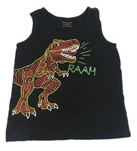 Čierne tielko s dinem Primark