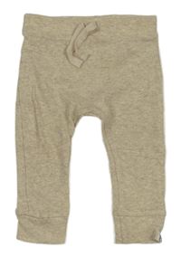 Béžové melírované rebrované tepláky George