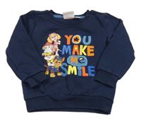 Tmavomodrá mikina - Tlapková patrola Nickelodeon