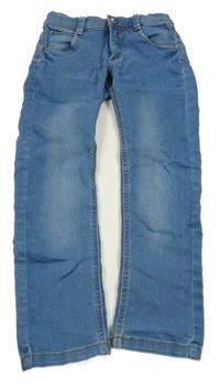 Svetlomodré skinny rifle Blue Seven