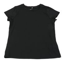 Čierne športové tričko H&M