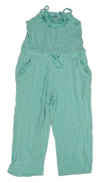 Svetlomodrý ľahký nohavicový culottes overal Pepperts