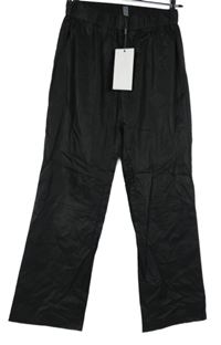 Nové - Dámské černé koženkové kalhoty Culture 