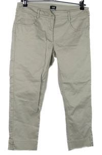 Dámské béžové skinny rifle H&M