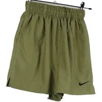 Dámské olivové šusťákové funkční kraťasy s logem Nike 