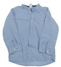 Modro-bílá pruhovaná košile H&M