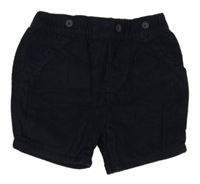 Tmavomodré menšestrové kraťasy Next