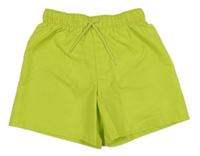 Neónově zelené plážové kraťasy H&M